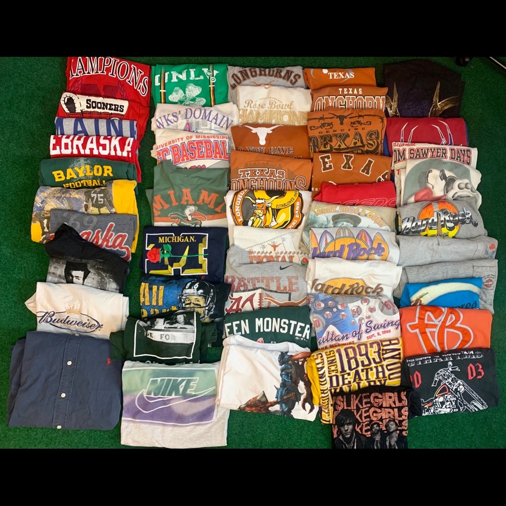 Vintage/Thrift Mystery Tshirt Box (5 Random sizes)